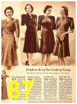 1940 Sears Fall Winter Catalog, Page 87