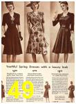 1942 Sears Spring Summer Catalog, Page 49