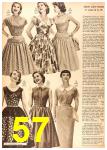 1956 Sears Spring Summer Catalog, Page 57