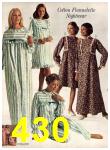 1971 Sears Fall Winter Catalog, Page 430