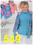 1988 Sears Fall Winter Catalog, Page 549