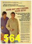 1972 Sears Fall Winter Catalog, Page 564