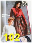 1985 Sears Fall Winter Catalog, Page 102