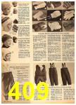 1962 Sears Fall Winter Catalog, Page 409