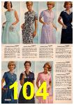 1966 Montgomery Ward Spring Summer Catalog, Page 104