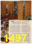 1962 Sears Spring Summer Catalog, Page 1497
