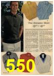 1961 Sears Spring Summer Catalog, Page 550