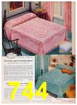 1957 Sears Spring Summer Catalog, Page 744