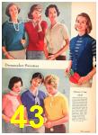 1959 Sears Fall Winter Catalog, Page 43