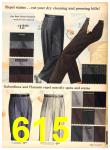 1958 Sears Fall Winter Catalog, Page 615