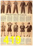 1944 Sears Fall Winter Catalog, Page 419