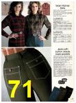 1982 Sears Fall Winter Catalog, Page 71