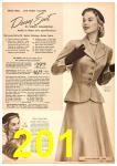 1952 Sears Fall Winter Catalog, Page 201