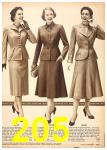 1952 Sears Fall Winter Catalog, Page 205