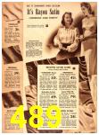 1941 Sears Spring Summer Catalog, Page 489