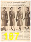 1950 Sears Fall Winter Catalog, Page 187