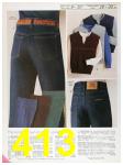 1984 Sears Fall Winter Catalog, Page 413