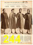 1951 Sears Fall Winter Catalog, Page 244