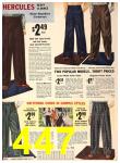 1941 Sears Fall Winter Catalog, Page 447