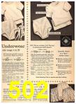 1961 Sears Fall Winter Catalog, Page 502