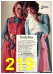 1976 Sears Fall Winter Catalog, Page 219