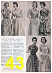 1957 Sears Spring Summer Catalog, Page 43