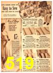 1941 Sears Spring Summer Catalog, Page 519