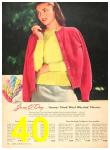1945 Sears Spring Summer Catalog, Page 40