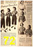 1950 Sears Fall Winter Catalog, Page 72