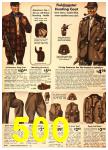 1942 Sears Fall Winter Catalog, Page 500