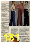 1980 Sears Fall Winter Catalog, Page 181