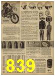 1962 Sears Spring Summer Catalog, Page 839