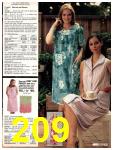 1981 Sears Spring Summer Catalog, Page 209