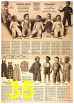 1952 Sears Fall Winter Catalog, Page 35