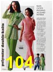 1973 Sears Spring Summer Catalog, Page 104