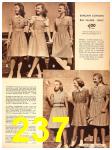 1943 Sears Spring Summer Catalog, Page 237