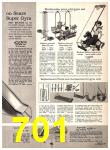 1969 Sears Spring Summer Catalog, Page 701