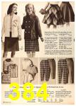 1960 Sears Fall Winter Catalog, Page 384