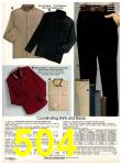 1982 Sears Fall Winter Catalog, Page 504