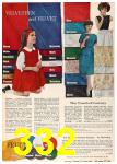 1962 Sears Fall Winter Catalog, Page 332
