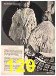 1973 Sears Fall Winter Catalog, Page 129