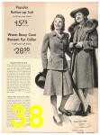 1942 Sears Fall Winter Catalog, Page 38