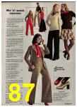 1973 Sears Fall Winter Catalog, Page 87