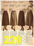 1949 Sears Fall Winter Catalog, Page 229