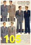 1952 Sears Fall Winter Catalog, Page 105