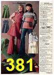 1976 Sears Fall Winter Catalog, Page 381