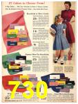 1940 Sears Fall Winter Catalog, Page 730