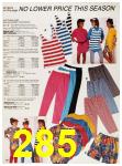 1987 Sears Spring Summer Catalog, Page 285