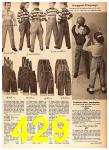 1957 Sears Fall Winter Catalog, Page 429