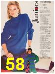 1987 Sears Fall Winter Catalog, Page 58